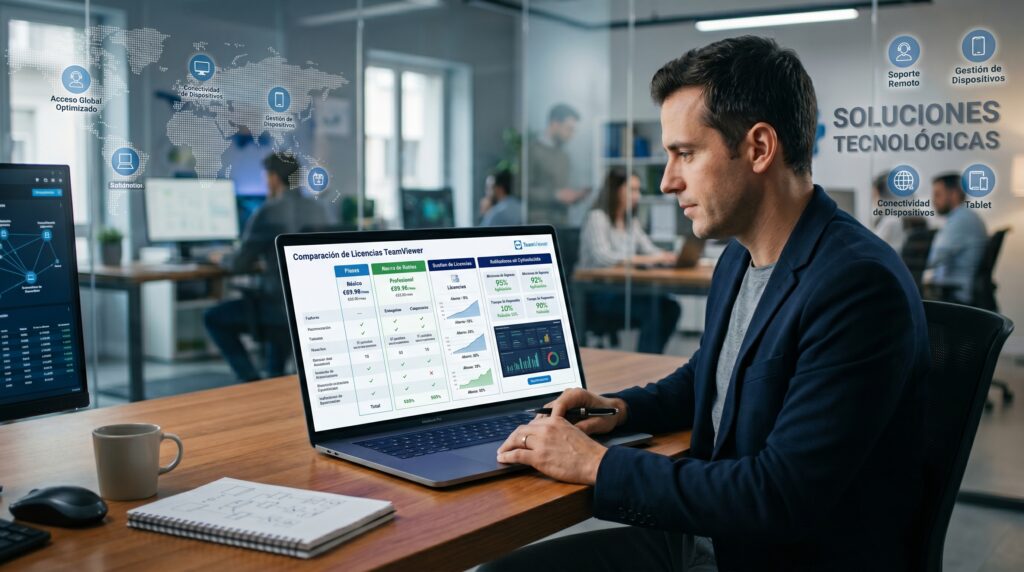 Cómo elegir una licencia TeamViewer sin pagar de más